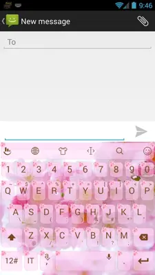 Theme x TouchPal Valentine Cherry android App screenshot 5